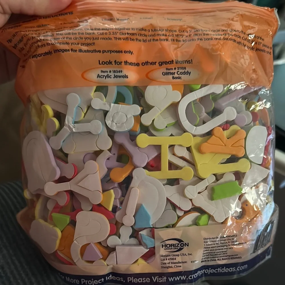 Foam Stickers - Dotty Letters